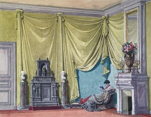 Henry Penon, intérieur de salon, 1870-1897.